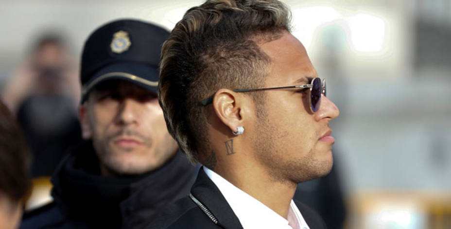 Neymar declaró en la Audiencia Nacional el martes 2 de febrero. Reuters