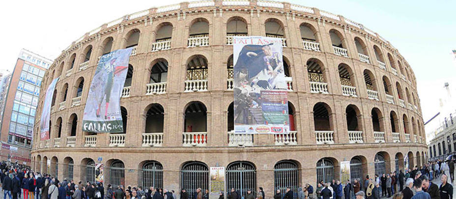 La plaza de toros de Valencia servirá de escenario para la lectura del manifiesto con el que concluirá la manifestación del domingo. ARCHIVO