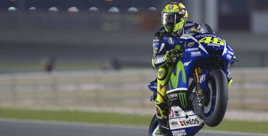 Primera victoria de Rossi en el Mundial de MotoGP. EFE