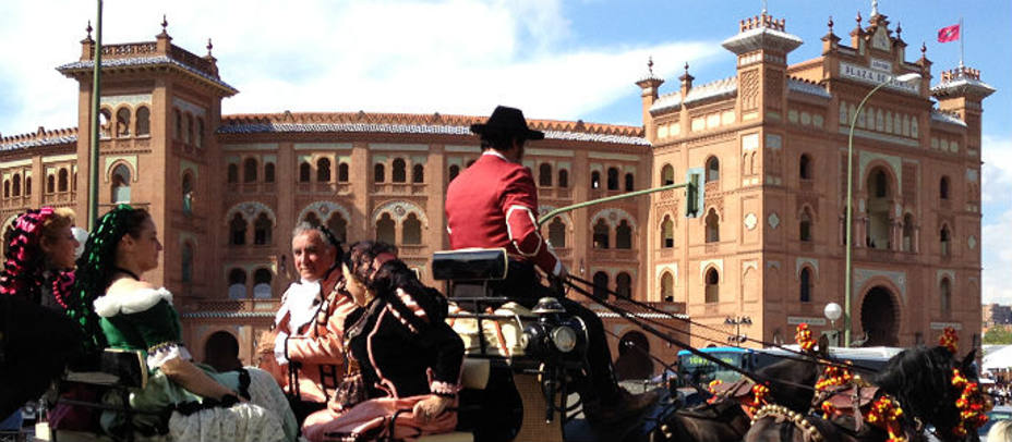 La plaza de toros de Las Ventas acogerá un año más la Corrida Goyesca el 2 de Mayo. S.N.