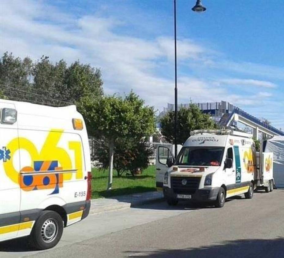 Ambulancias del Servicio Andaluz de Salud