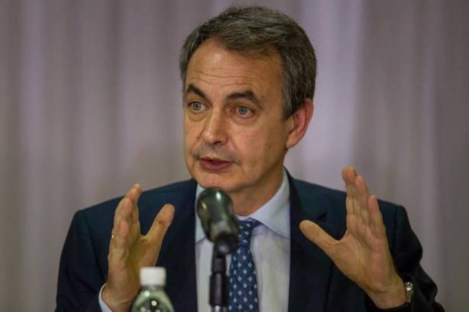 El expresidente del Gobierno José Luis Rodríguez Zapatero