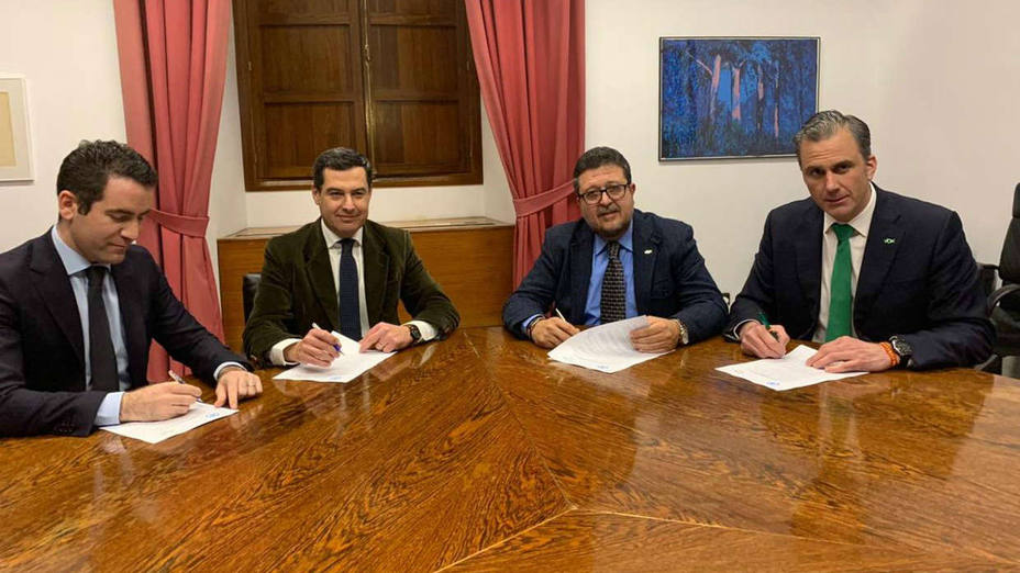 Vox facilitará el cambio en Andalucía y apoyará la investidura de Juanma Moreno