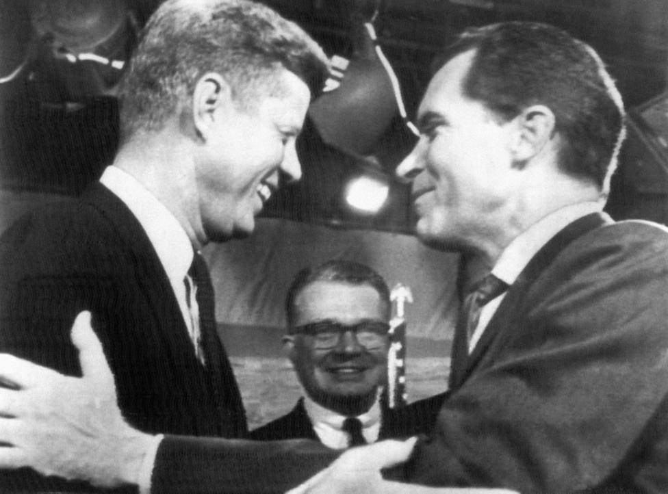 Así fue el primer debate electoral televisado de la historia que enfrentó a Kennedy contra Nixon
