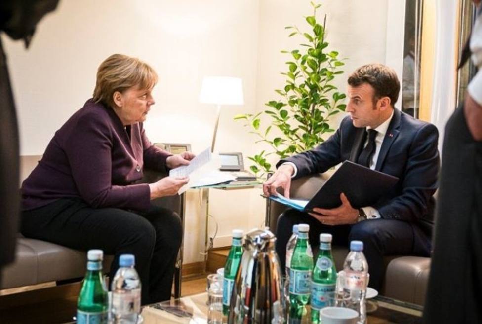 Merkel y Macron exigen a Putin el cese de los combates en Idlib