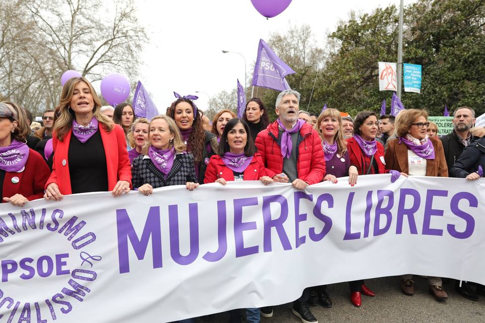 ManifestaciÃ³n del 8M (DÃ­a Internacional de la Mujer) en Madrid
