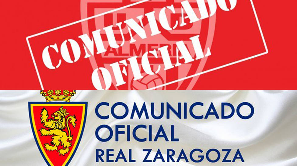 Comunicados Almería y Zaragoza