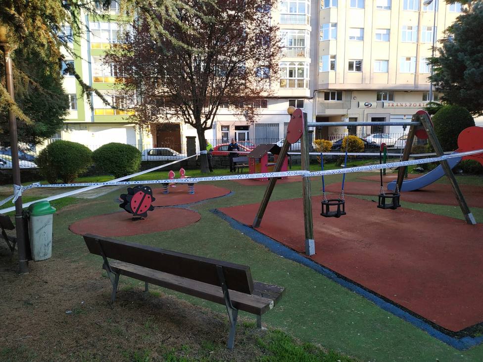 Lugo cierra los parques infantiles por rachas de viento superiores a 90 km/h