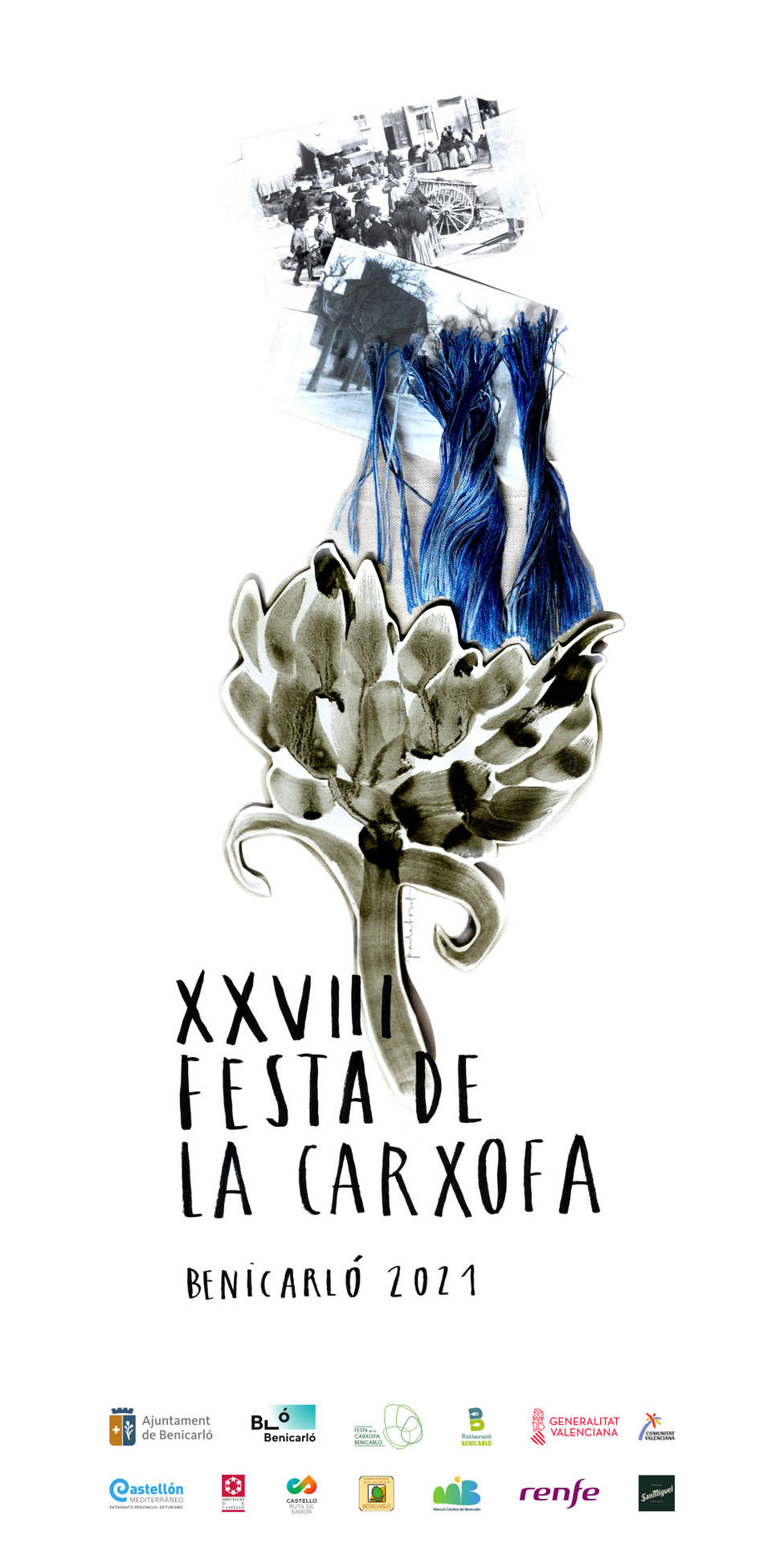 Paula Bonet diseña el cartel de la Festa de la Carxofa de Benicarló más atípica