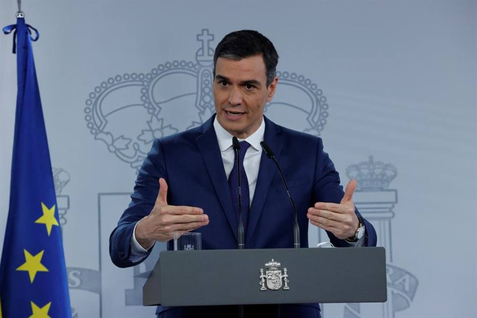 Pedro Sánchez quiere que el estado de alarma termine el 9 de mayo