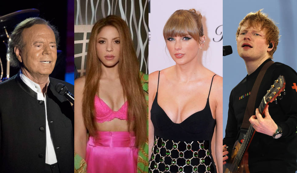 Shakira, Taylor Swift o Julio Iglesias: los artistas que han usado su música para contestar a sus exparejas