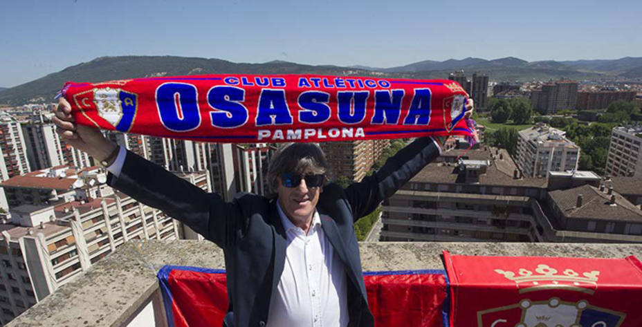 Capítulo 185 Esto es Fútbol. Enrique Martín, entrenador de Osasuna, en la imagen. @CAOsasuna