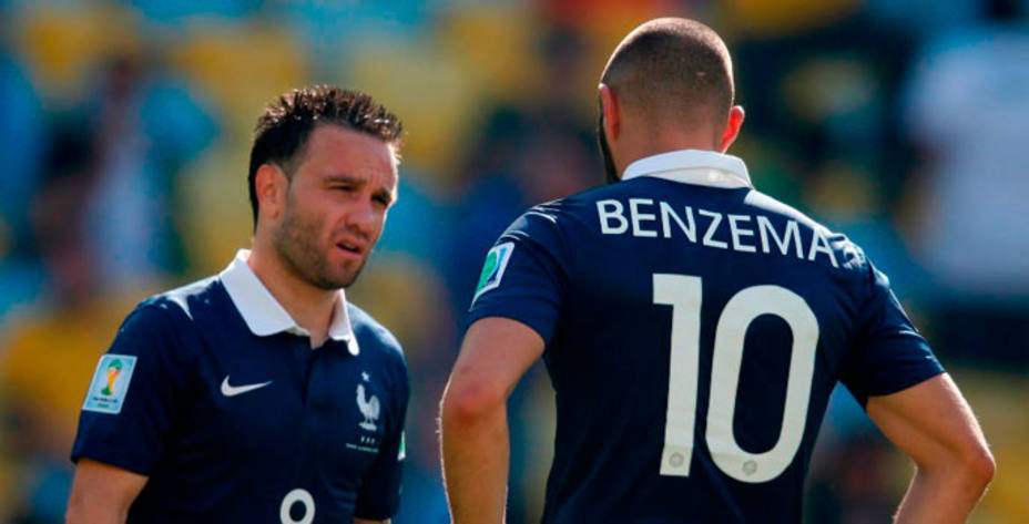 Benzema podrá coincidir con Valbuena de nuevo en la selección francesa. Reuters.