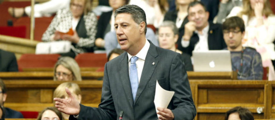 El presidente del grupo parlamentario del PPC, Xavier García Albiol. EFE