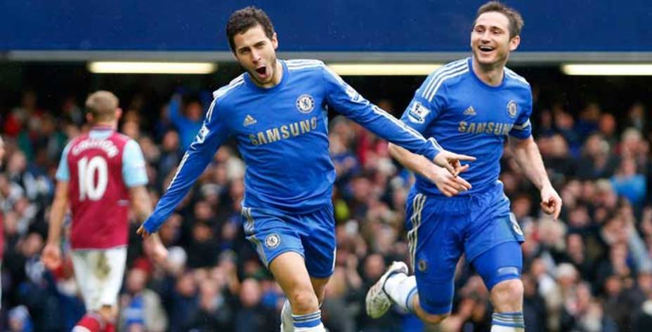 Hazard celebra el gol del Chelsea (Reuters)
