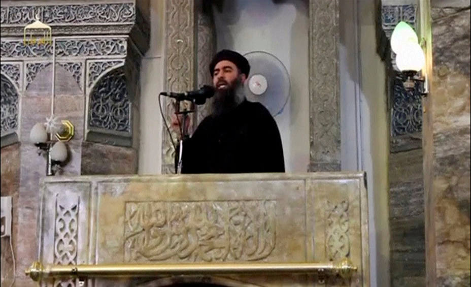 Abu Bakr al-Baghdadi, líder del ISIS, en una imagen de archivo
