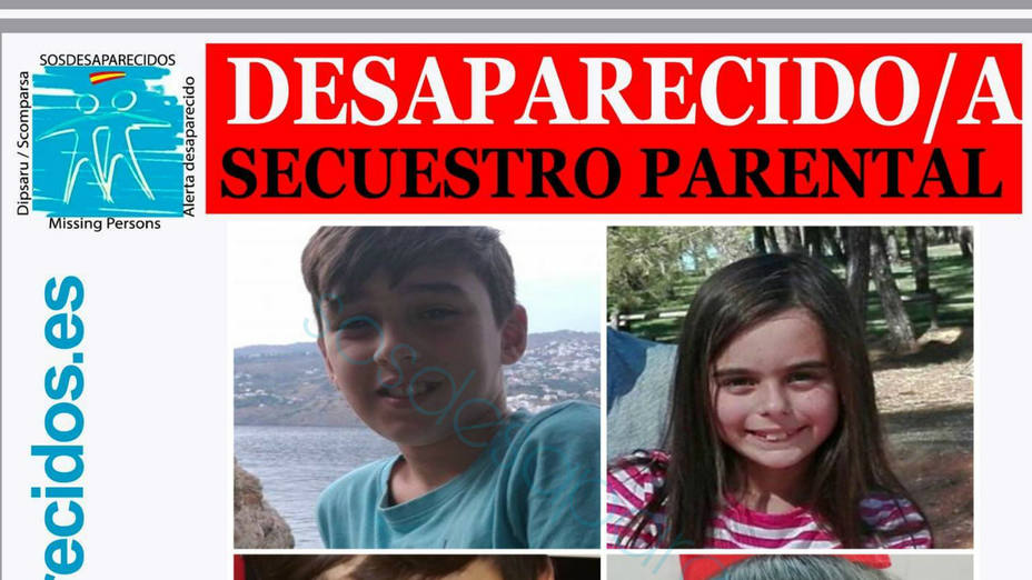 Los dos menores de Granada secuestrados por su padre