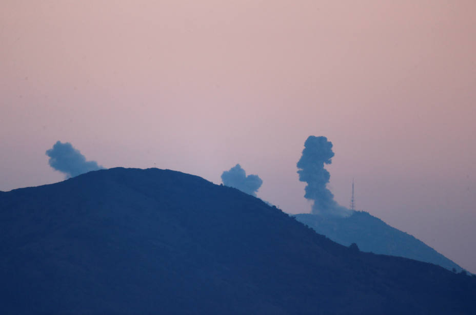 Fuego turco en el cantón de Afrin, Siria. REUTERS