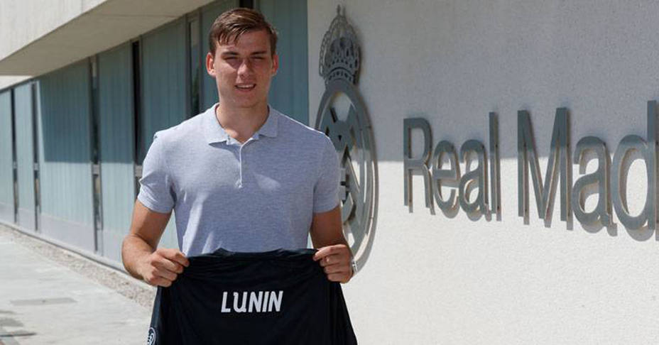Andriy Lunin, nuevo portero del Real Madrid