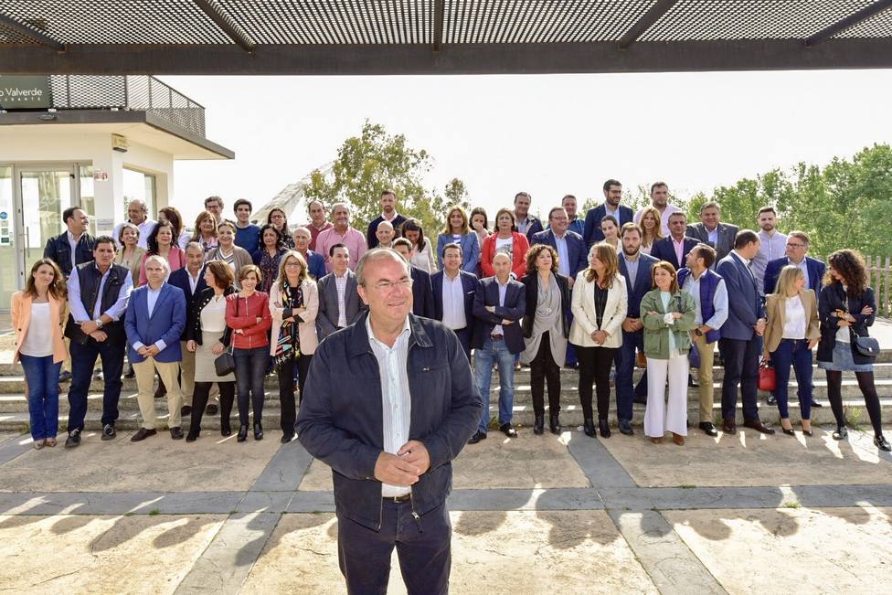 Monago presenta las listas del PP para la Asamblea de Extremadura