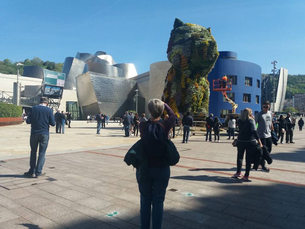 El Museo Guggenheim Bilbao recibe 29.639 visitantes en Semana Santa, un 6% más que en 2018