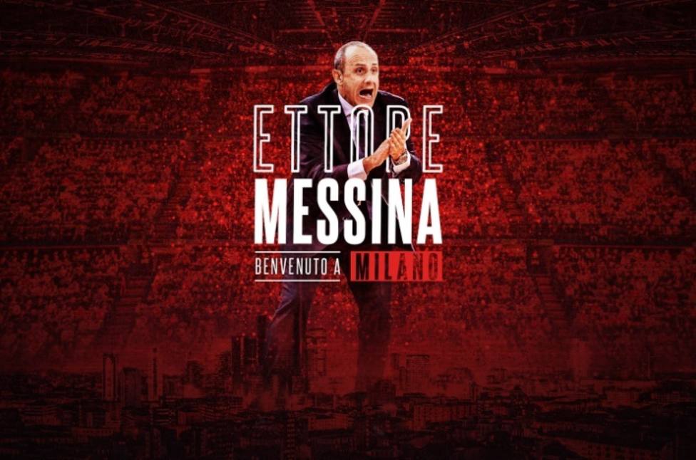 Ettore Messina, nuevo entrenador del Armani Exchange Olimpia Milan
