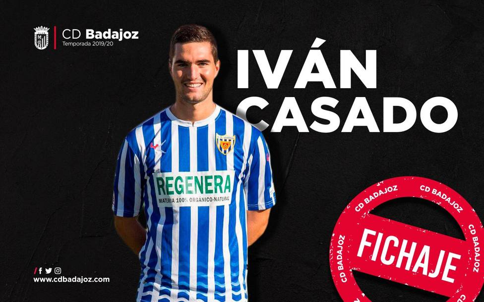 Iván Casado nuevo jugador del CD Badajoz