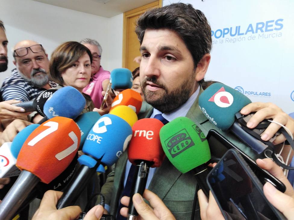 López Miras será elegido presidente en siete días