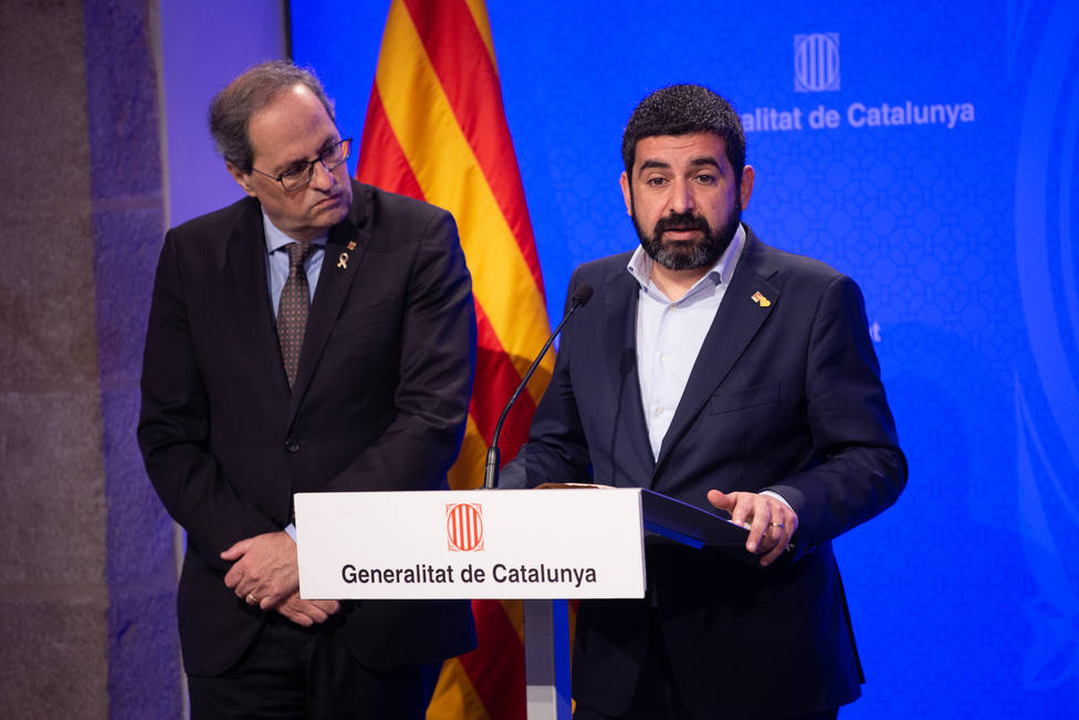 Consejero catalán de Trabajo da positivo en Covid-19