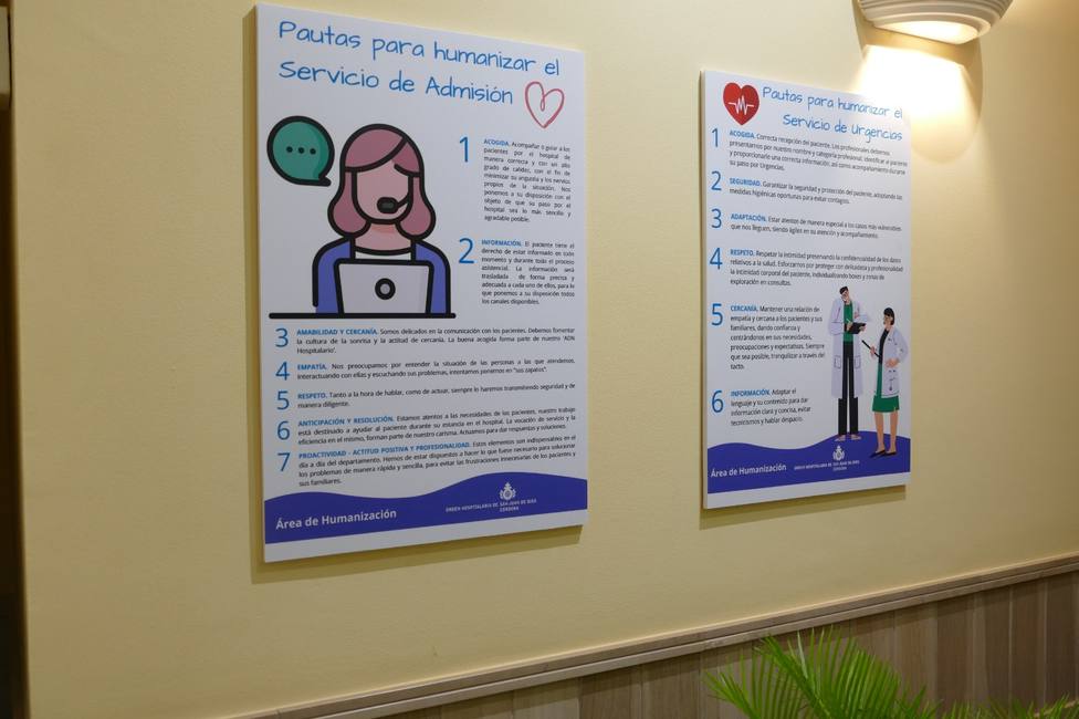 Esta es la ‘Guía de Buenas Prácticas en Humanización’ del Hospital San Juan de Dios de Córdoba