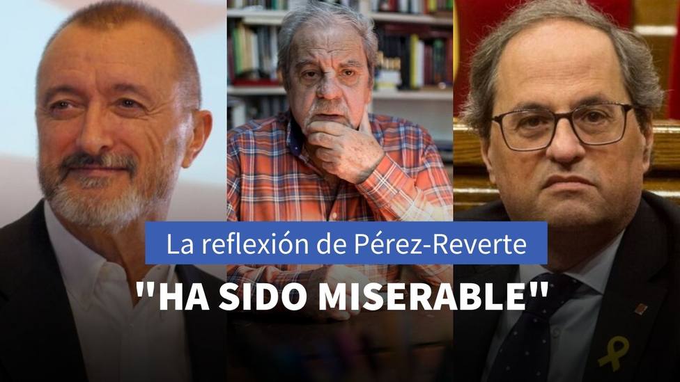 Pérez-Reverte y Juan Marsé