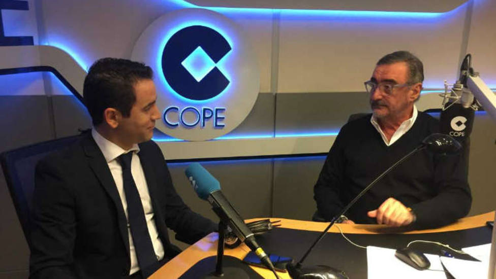 Herrera entrevista a Teodoro García Egea este viernes en COPE, tras el no a la moción de Vox