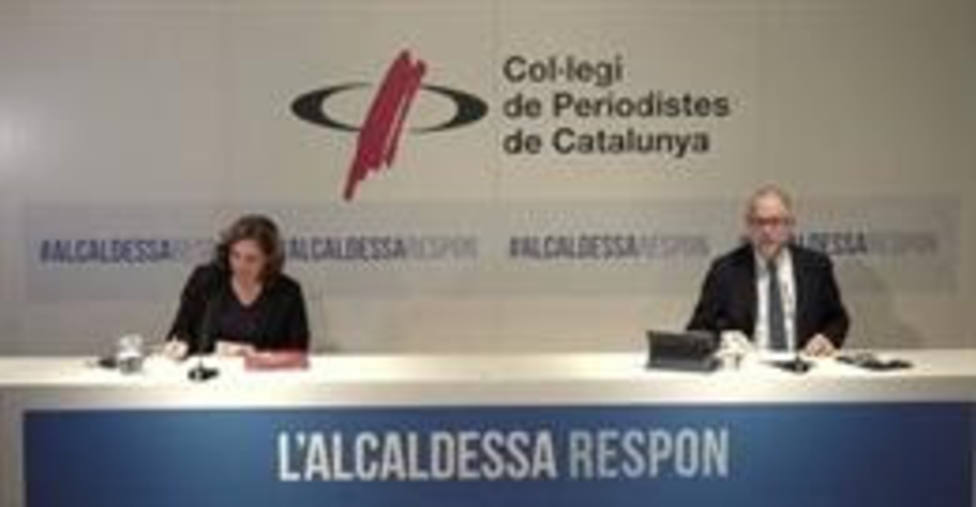 La alcaldesa de Barcelona, Ada Colau, participa en el encuentro telemàtico Lalcaldessa respòn