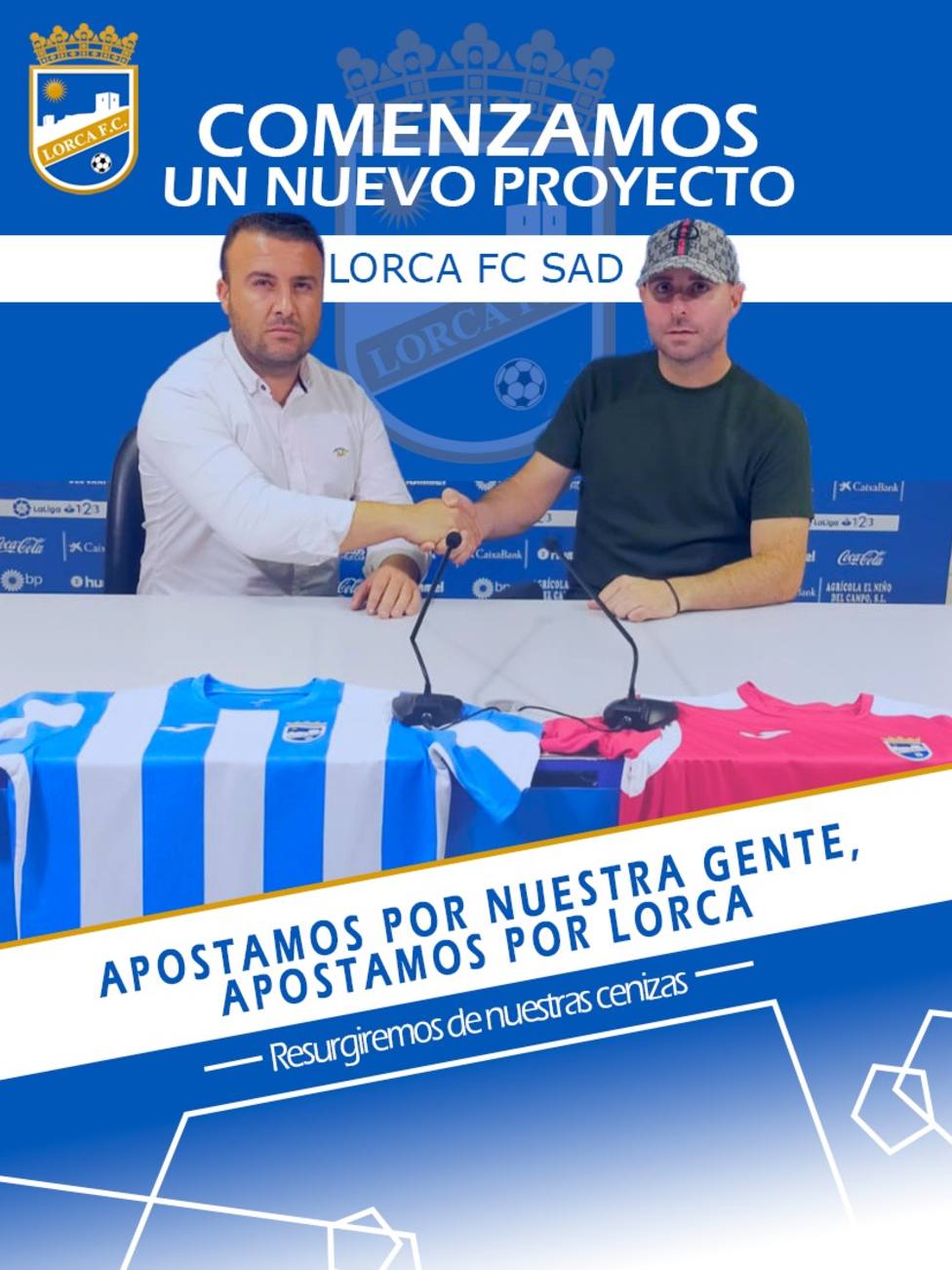 El Lorca FC hace oficial la llegada de Paco Montesinos
