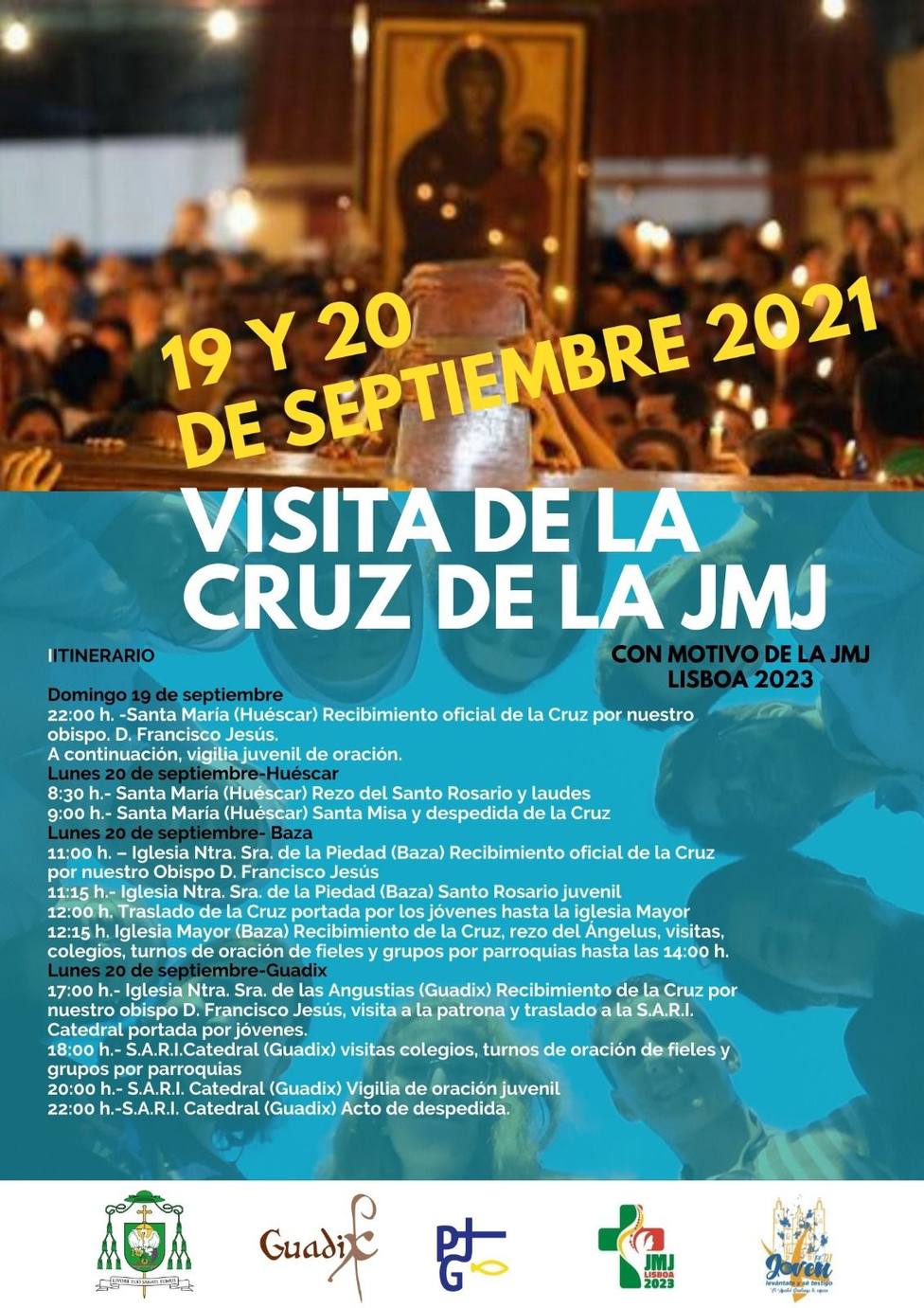 Itinerario Cruz JMJ Huescar Baza