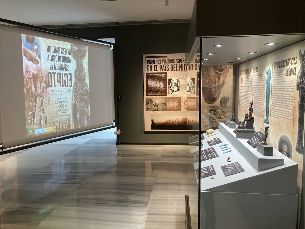 El Museo de Almería lleva su exposición sobre Egipto al Museo Nacional de Arqueología Subacuática
