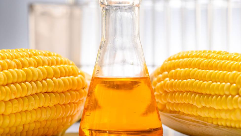 Biocombustible con aceite de maíz