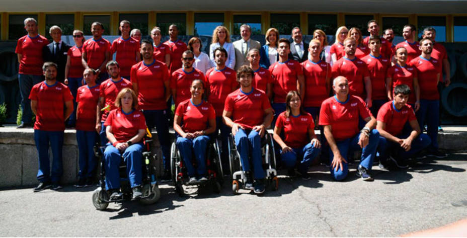Los Paralímpicos españoles ya han puesto rumbo a los Juegos de Río. Foto: AEPD