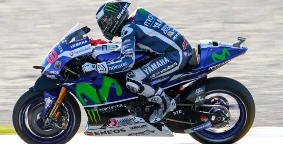 Jorge Lorenzo quiere despedirse de Yamaha con una victoria en Cheste. Foto: MotoGP.