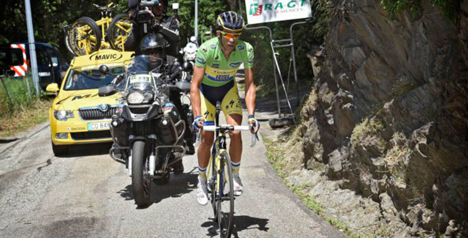 Contador lidera la Dauphine a falta de la última etapa. Foto: Tinkoff-Saxo.