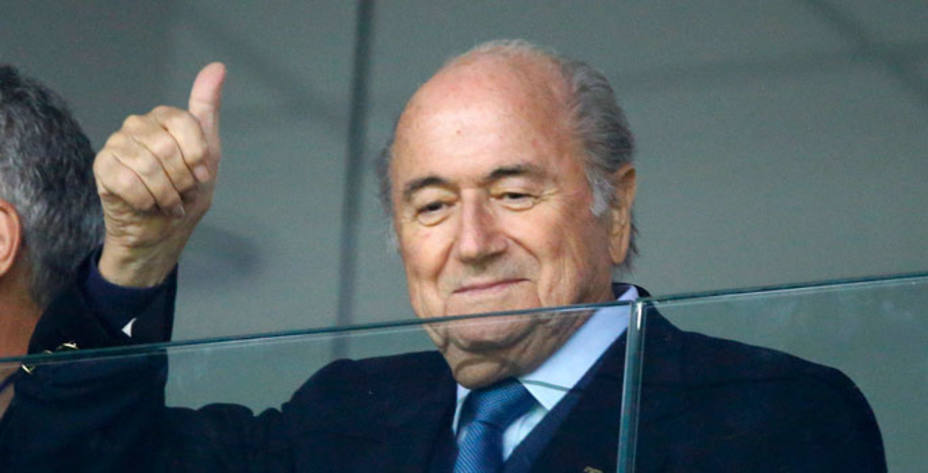 Sepp Blatter, presidente de FIFA