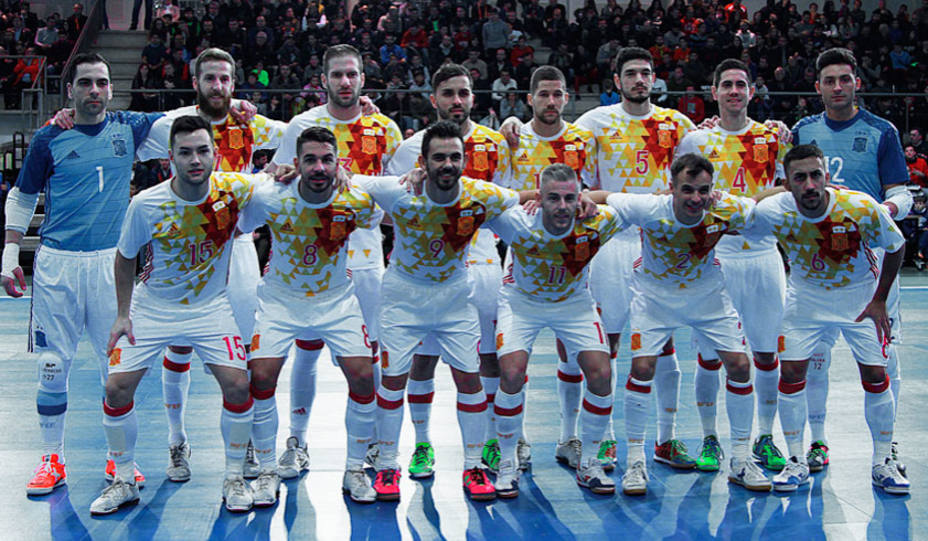Imagen de la selección española que se midió este martes a Bélgica (@SeFutbol)