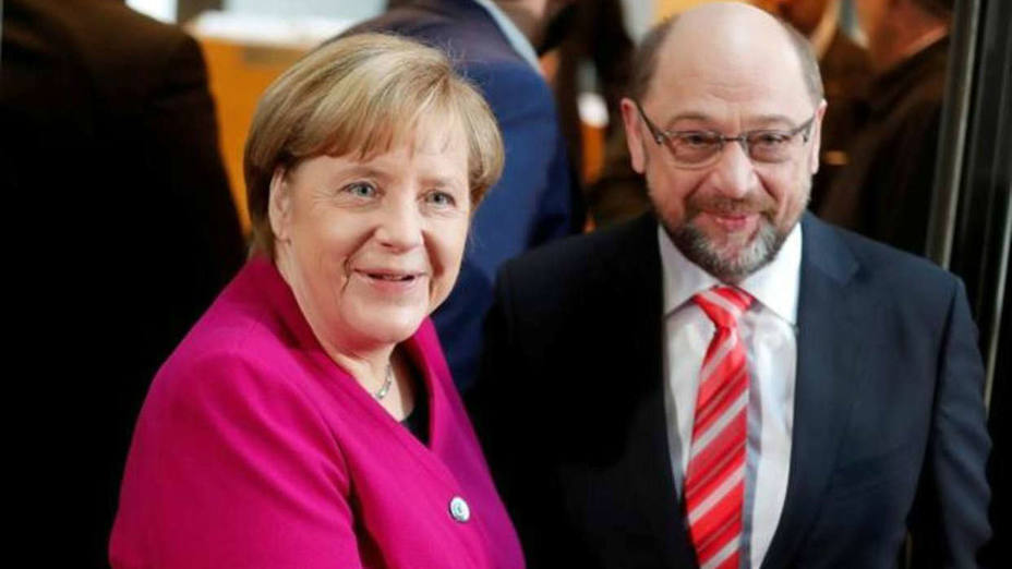 Merkel negocia otra gran coalición con los socialdemócratas