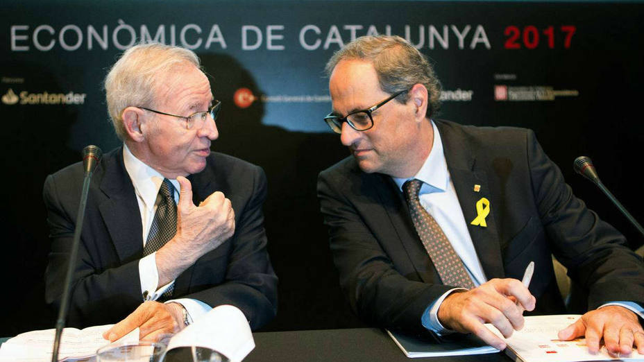 Quim Torra memoria economica Cataluña
