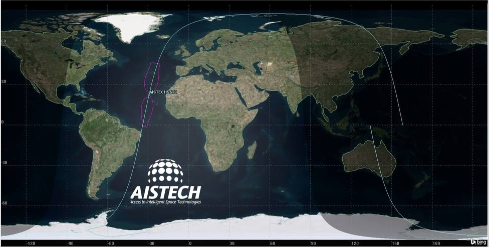 El sistema de control aéreo por satélite de Aistech Space permitirá saber la posición de cualquier aeronave