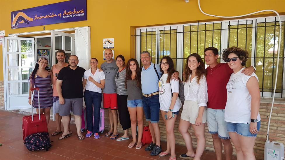 Estudiantes de Enfermería de la UCAM participan en un campamento de la Sociedad de Diabéticos de Cartagena