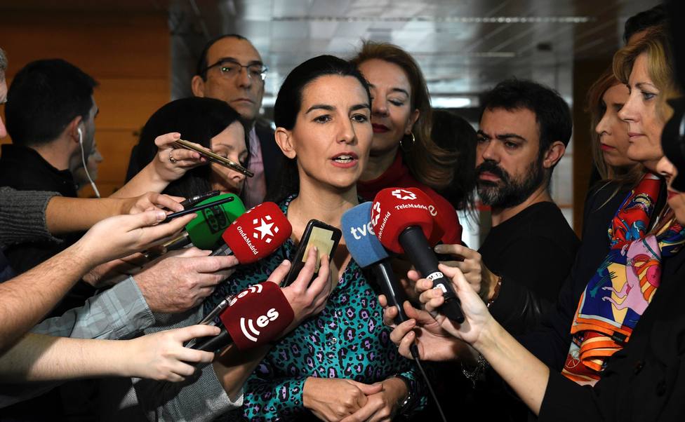 Más Madrid denunciará ante la Fiscalía a Rocío Monasterio por falsedad documental