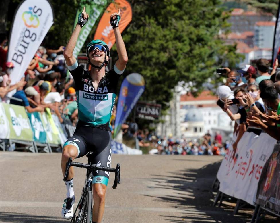 Felix Grossschartner se lleva la primera etapa de la Vuelta a Burgos