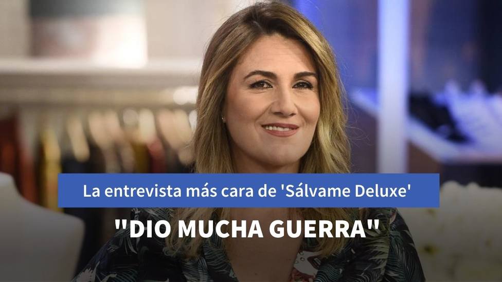 Carlota Corredera pasa factura al famoso que más ha cobrado por una entrevista en Sálvame