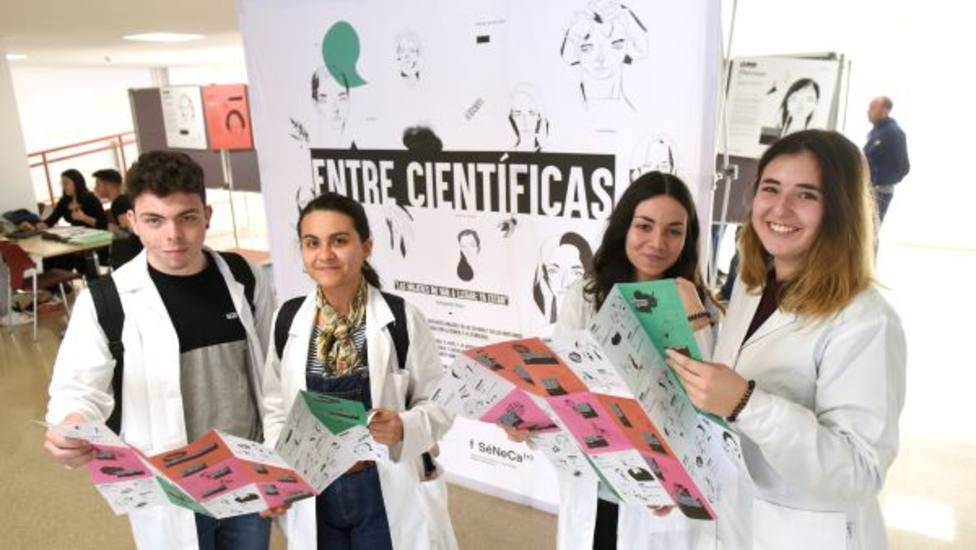 La Fundación Séneca lleva la exposición Entre científicas a la Noche Mediterránea de las Investigadoras